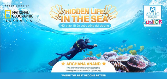 Nh&agrave; th&aacute;m hiểm Archana Anand đến Việt Nam giao lưu c&ugrave;ng học vi&ecirc;n Apollo English - Ảnh 1.