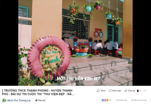 &ldquo;Thư viện Đẹp - Năng động&rdquo;: Cuộc thi được đ&ocirc;ng đảo học sinh Bến Tre hưởng ứng thời gian gần đ&acirc;y - Ảnh 2.