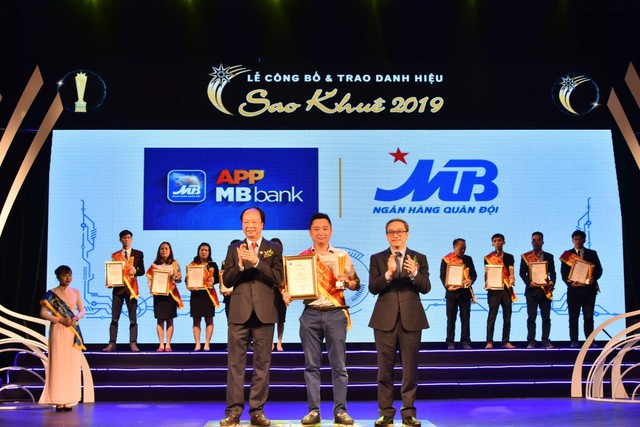 App MBBank là App ngân hàng số duy nhất đạt danh hiệu “Sao Khuê 2019” - Ảnh 1.