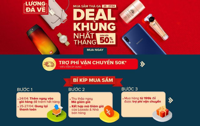 Bật m&iacute; cơ hội shopping thả ga ng&agrave;y cuối th&aacute;ng m&agrave; vẫn d&agrave;y v&iacute; cho cả th&aacute;ng sau - Ảnh 1.