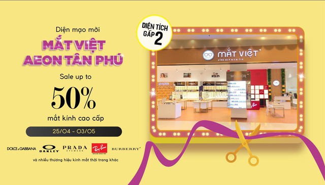 Chuỗi b&aacute;n lẻ k&iacute;nh Mắt Việt đầu tư mở rộng tại Aeon T&acirc;n Ph&uacute; - Ảnh 5.
