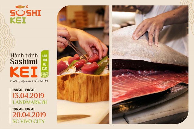 Khó tin: Cá ngừ 100kg và màn trình diễn chế biến chuyên nghiệp ngay tại nhà hàng Nhật - Ảnh 11.