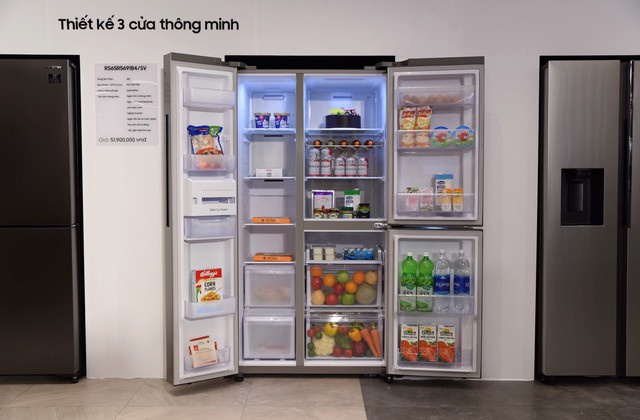 Samsung ra mắt tủ lạnh Side by Side RS5000: Thiết kế sang trọng, công nghệ mới tăng dung tích giữ lạnh ở mọi góc - Ảnh 4.
