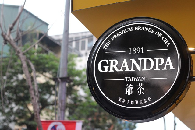 Grandpa tea: 1 trong 10 thương hiệu trà sữa phải thử của Đài Loan đã có mặt tại Việt Nam - Ảnh 1.