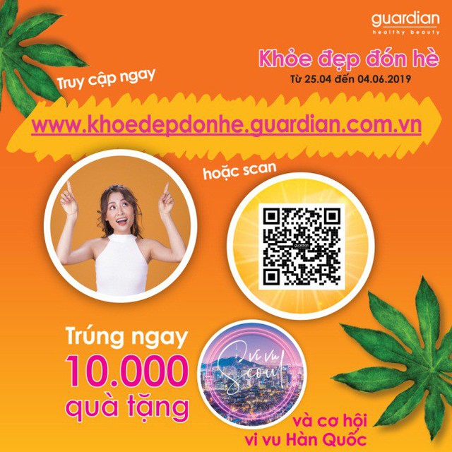 Khỏe đẹp đ&oacute;n h&egrave; c&ugrave;ng Guardian với cơ hội vi vu H&agrave;n Quốc v&agrave; tr&uacute;ng ngay 10.000 qu&agrave; tặng - Ảnh 2.