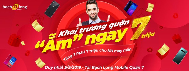 Khai trương Bạch Long Mobile Q7: Tặng ngay 7 triệu, sạc dự phòng 49k, điện thoại giảm sốc! - Ảnh 2.