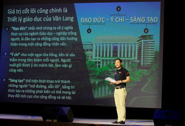 Diễn đàn VanLang Presidential Forum 2019: Giáo sư Trương Nguyện Thành truyền cảm hứng cho sinh viên - Ảnh 4.