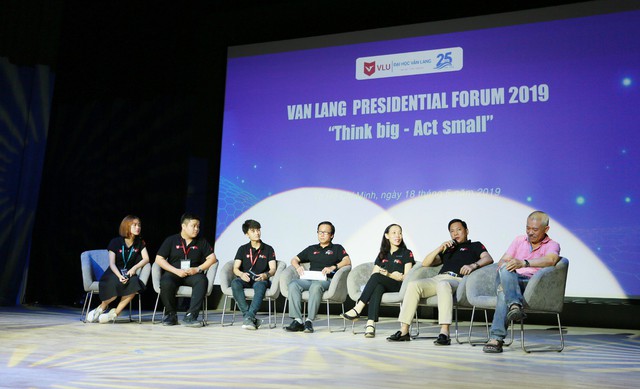 Diễn đàn VanLang Presidential Forum 2019: Giáo sư Trương Nguyện Thành truyền cảm hứng cho sinh viên - Ảnh 5.
