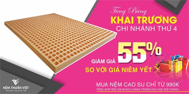 Khai trương chi nhánh nệm cao su Thuần Việt mới tại Quận 7 - Ảnh 2.