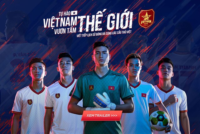 Văn Lâm, Văn Toàn, Văn Đức, Văn Thanh, Hải Quế xuất hiện tựa nam thần trong clip mới của FIFA Online 4 - Ảnh 2.