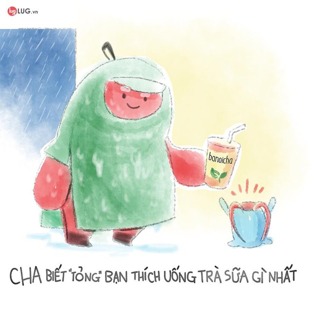 Bộ tranh Bạn biết gì về cha của mình không? làm lay động trái tim mỗi người vì sự thân quen, ấm áp - Ảnh 3.