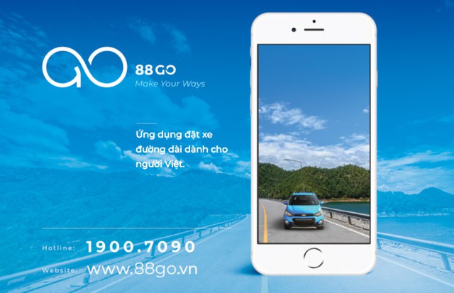 Quà tặng dành cho hè 2019: Code ưu đãi khi thuê đặt xe trên ứng dụng 88GO - Ảnh 1.