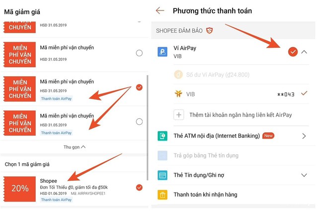 Thanh toán đơn hàng Shopee bằng AirPay “lợi cả đôi đường”: Siêu tiện lợi lại nhiều ưu đãi hấp dẫn - Ảnh 2.