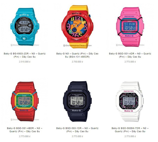 Nên mua đồng hồ G-Shock nữ hay Baby-G chính hãng? - Ảnh 4.