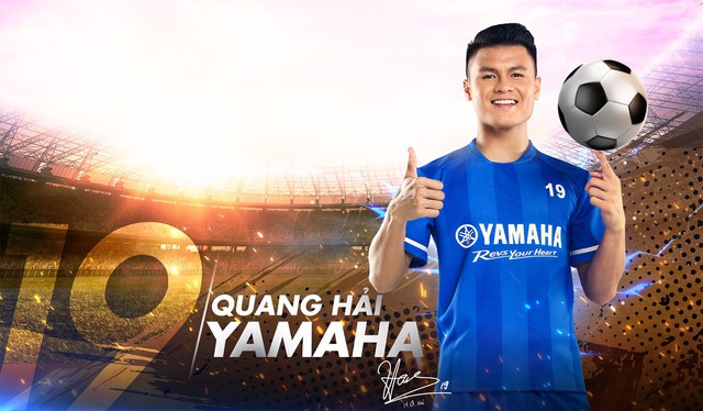 Quang Hải trở thành Gương mặt đồng hành cùng thương hiệu Yamaha: Chuyện bây giờ mới kể! - Ảnh 1.