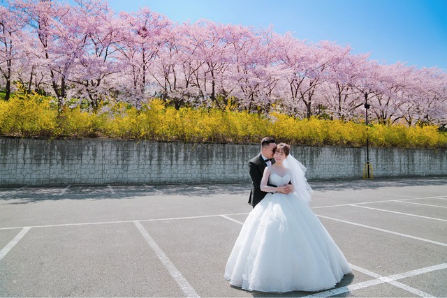 Ảnh cưới lãng mạn của Linh kute - Bước nhảy xì tin và ông xã tại Hàn Quốc - Ảnh 2.