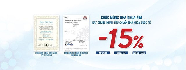 Tận hưởng tiêu chuẩn nha khoa quốc tế ngay tại Nha khoa Kim - Ảnh 1.