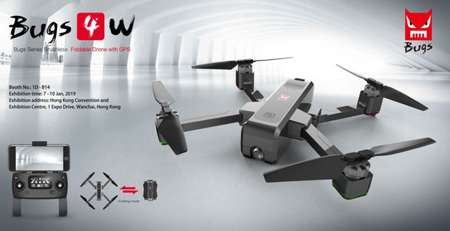 Flycam MJX Bugs 4w hot 2019 - sự thay đổi lớn của hãng MJX chuyên drone giá rẻ tầm trung - Ảnh 3.