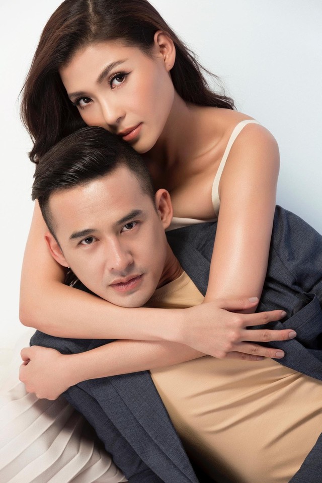 Chán chê đóng phim, vợ chồng Lương Thế Thành - Thuý Diễm lần đầu ngồi ghế nóng đấu trường nhan sắc - Ảnh 3.