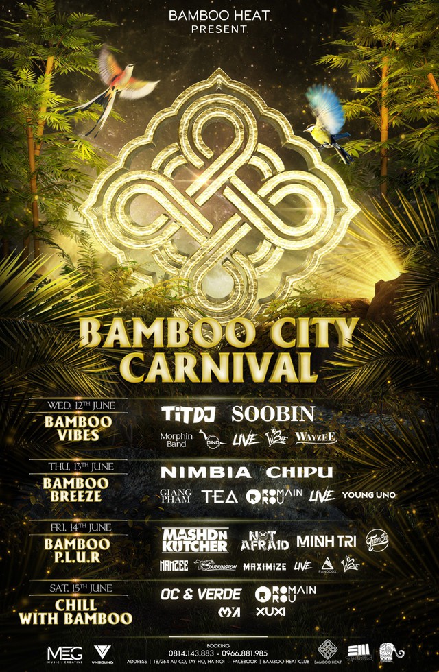 Chính thức: Lễ hội hè Bamboo City mở cửa miễn phí 4 ngày, mời dàn nghệ sĩ “chất ngất” cho giới trẻ Hà thành - Ảnh 1.
