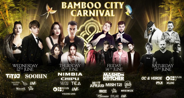 Chính thức: Lễ hội hè Bamboo City mở cửa miễn phí 4 ngày, mời dàn nghệ sĩ “chất ngất” cho giới trẻ Hà thành - Ảnh 2.