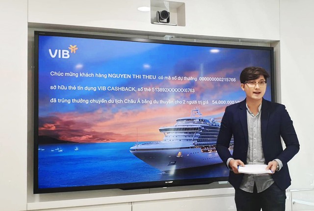 VIB công bố đợt 1 khách hàng mở thẻ tín dụng trúng cặp vé du lịch châu Á bằng du thuyền - Ảnh 1.