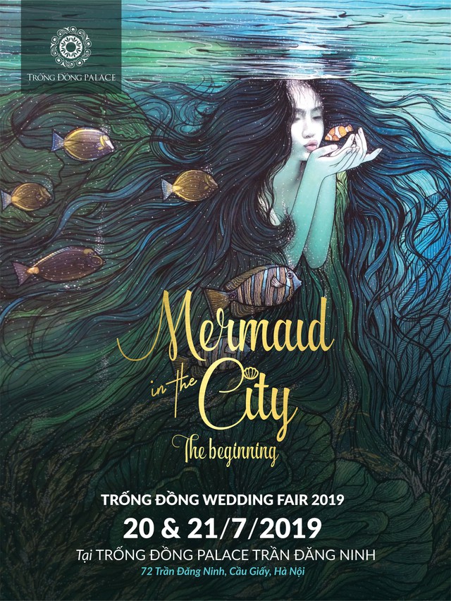 Trống Đồng Wedding Fair 2019 – Biến thành nàng tiên cá hòa mình vào đại dương quà tặng - Ảnh 1.