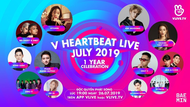 Săn vé VIP gặp gỡ Kim Jae Joong và Hyomin tại V Heartbeat 7 - Ảnh 1.