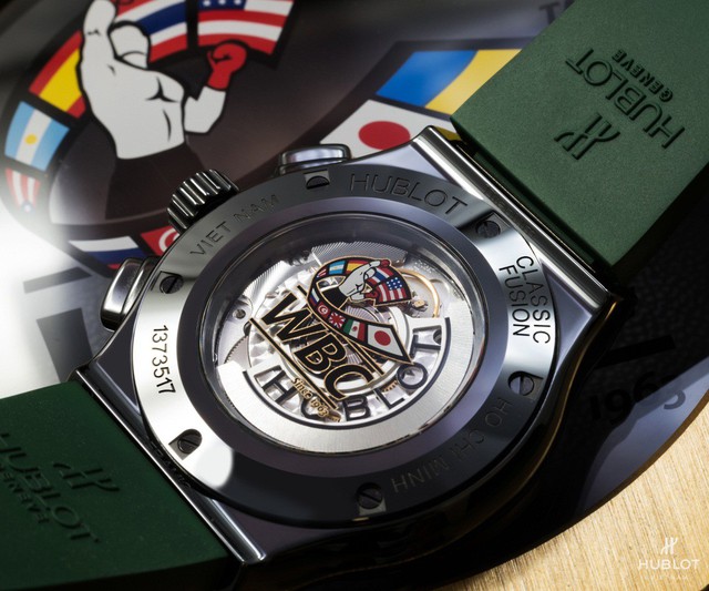 Dấu ấn Việt Nam trên chiếc đồng hồ Hublot Classic Fusion WBC độc bản - Ảnh 4.