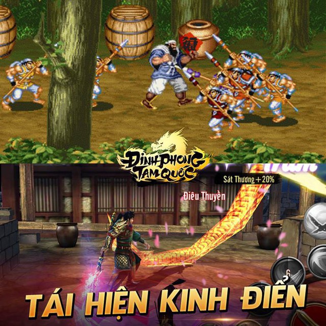 Đỉnh Phong Tam Quốc đưa tuổi thơ chiến game thùng, Playstation 2 trở lại trên mobile - Ảnh 3.
