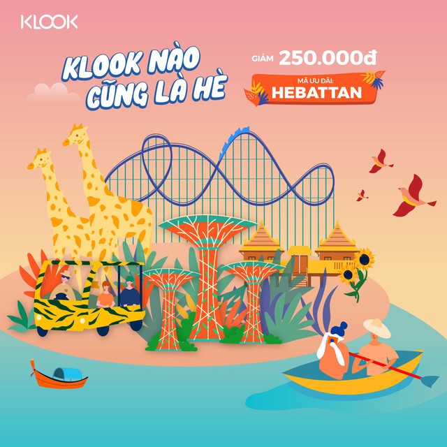 Klook trở th&agrave;nh trend mới của giới trẻ khi du lịch tự t&uacute;c m&ugrave;a h&egrave; l&ecirc;n ng&ocirc;i - Ảnh 1.