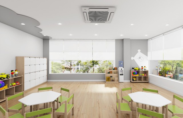 Thiết kế trường mầm non đẹp hiện đại bởi đơn vị thiết kế Nhật Bản CBS Concept & Build - Ảnh 2. Thiết kế trường mầm non đẹp hiện đại bởi đơn vị thiết kế Nhật Bản CBS Concept & Build - Ảnh 2.