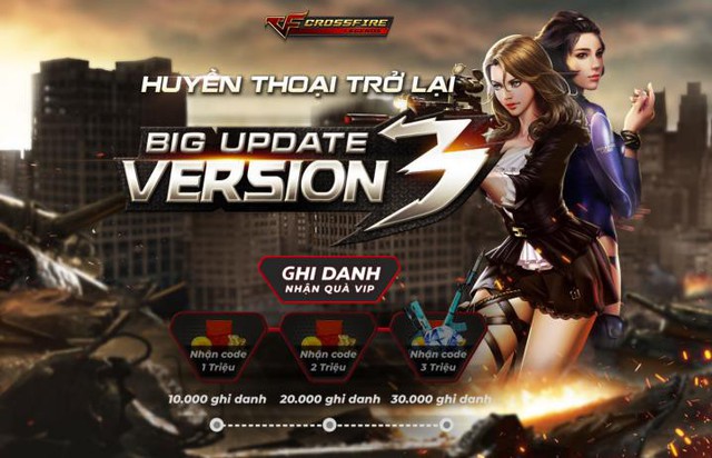 CrossFire: Legends: Ghi danh nhận quà VIP Big Update V3 trị giá 3 triệu đồng - Ảnh 1.