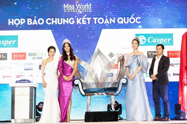 Ngắm nhìn những vật phẩm đăng quang của Hoa hậu Thế giới Việt Nam 2019 - Ảnh 1.