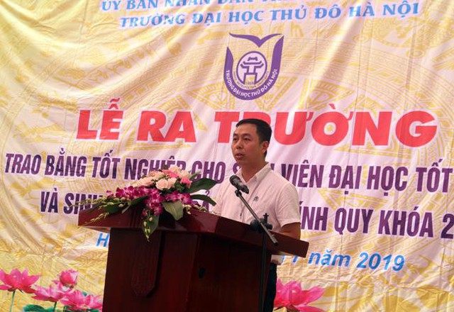 Trường Đại học Thủ đô Hà Nội: Nhiều sinh viên được tốt nghiệp sớm - Ảnh 2.