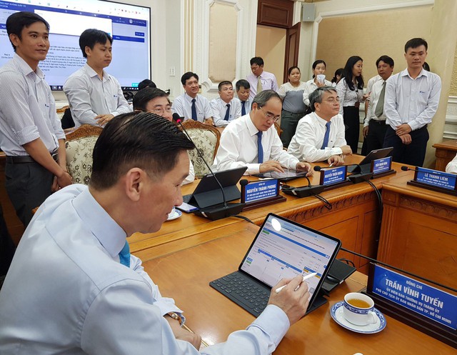 “Giao việc tức thời- Nhắc việc thông minh” giúp thành phố giải quyết các vấn đề “nóng” - Ảnh 2.