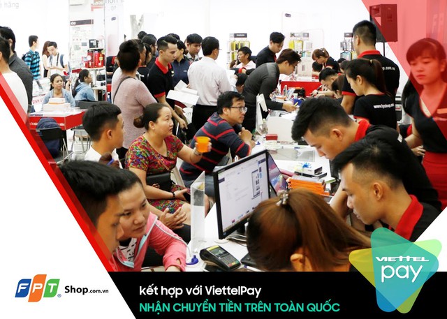 Đã có thể chuyển tiền trên toàn quốc thông qua dịch vụ ViettelPay tại FPT Shop - Ảnh 2.