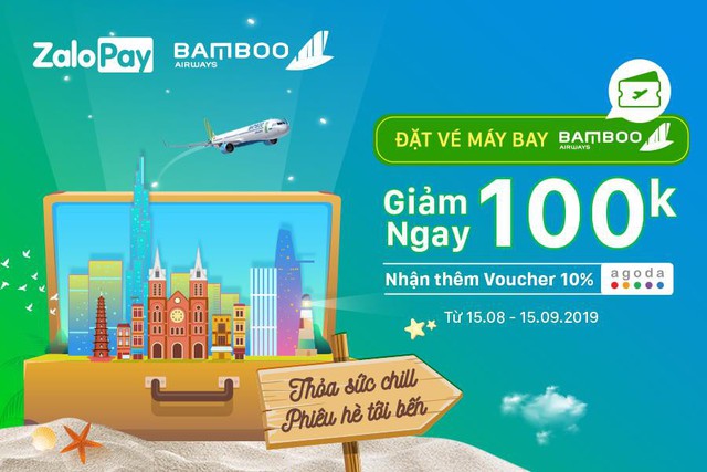 Bamboo Airways triển khai bán vé 25 đường bay trên ZaloPay với ưu đãi hấp dẫn - Ảnh 1.