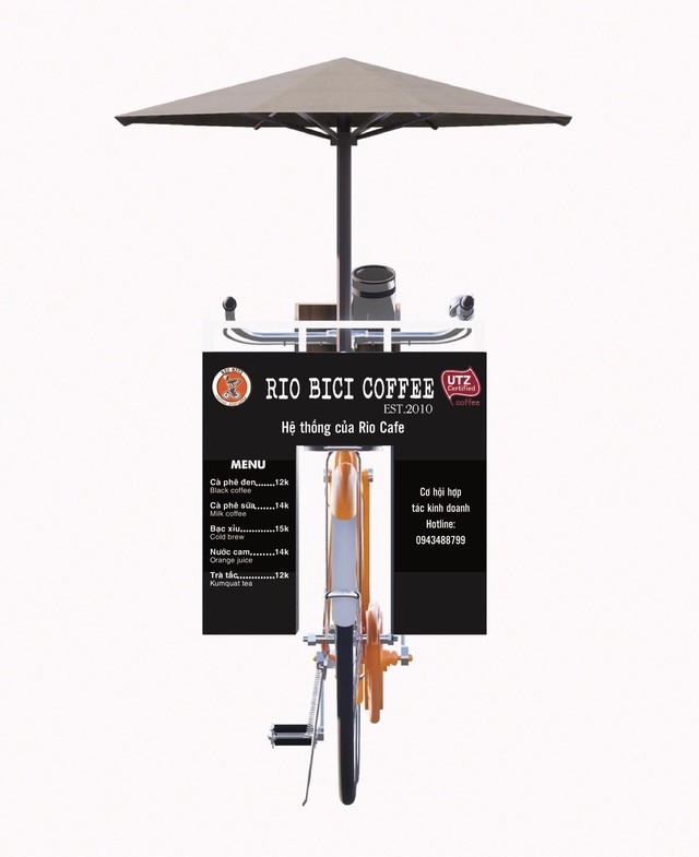 Lạ lẫm và thú vị với phong cách cafe xe đạp Rio Bici sắp ra mắt - Ảnh 1.