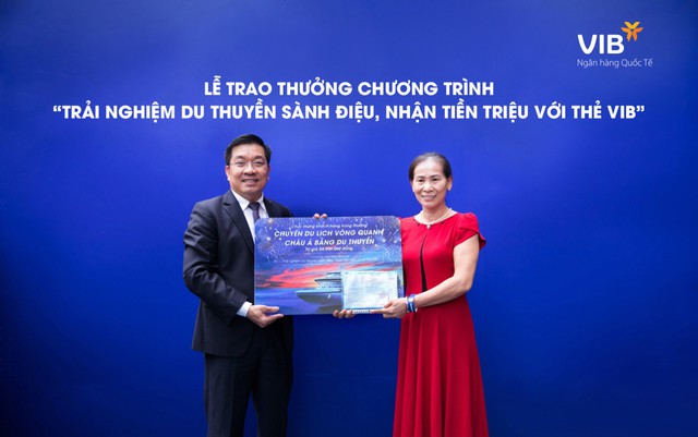 Đã có 2 chủ thẻ tín dụng VIB trúng cặp vé du lịch châu Á bằng du thuyền - Ảnh 1.