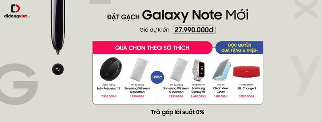 Đặt gạch Samsung Galaxy Note Mới 2019, chọn quà ở đâu bao xịn? - Ảnh 1.