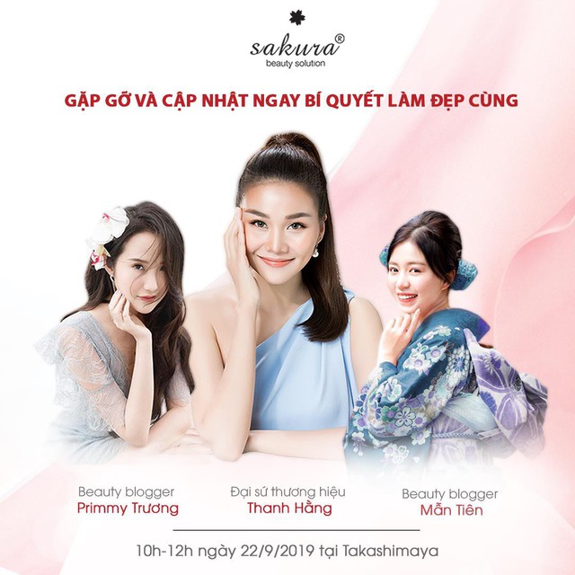 Thanh Hằng tiết lộ b&iacute; quyết l&agrave;m đẹp v&agrave; k&yacute; tặng fan tại TTTM Takashimaya - Ảnh 2.