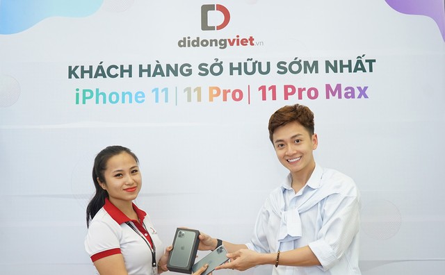 “Truyền Thái Y” - Ngô Kiến Huy trên tay iPhone 11 Pro Max Midnight tại Di Động Việt - Ảnh 1.