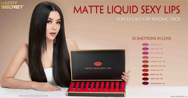 Độc đáo ý tưởng 10 cung bậc cảm xúc tình yêu trong bộ son lì không trôi Matte Liquid Sexy Lips - Ảnh 2.