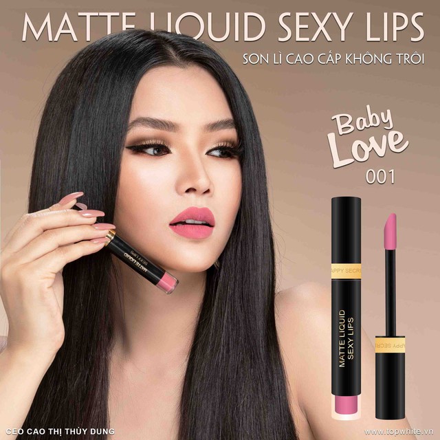 Độc đáo ý tưởng 10 cung bậc cảm xúc tình yêu trong bộ son lì không trôi Matte Liquid Sexy Lips - Ảnh 3.