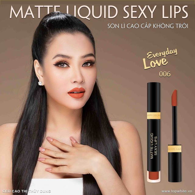 Độc đáo ý tưởng 10 cung bậc cảm xúc tình yêu trong bộ son lì không trôi Matte Liquid Sexy Lips - Ảnh 8.