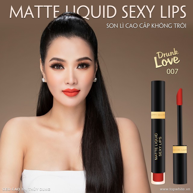 Độc đáo ý tưởng 10 cung bậc cảm xúc tình yêu trong bộ son lì không trôi Matte Liquid Sexy Lips - Ảnh 9.