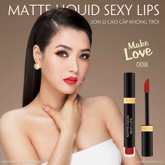 Độc đáo ý tưởng 10 cung bậc cảm xúc tình yêu trong bộ son lì không trôi Matte Liquid Sexy Lips - Ảnh 10.