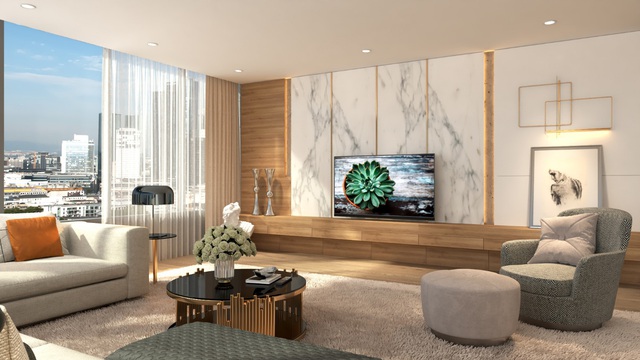 Tay chơi mạnh tay chi hàng trăm triệu để tân trang phòng khách với TV OLED siêu mỏng - Ảnh 2. Tay chơi mạnh tay chi hàng trăm triệu để tân trang phòng khách với TV OLED siêu mỏng - Ảnh 2.