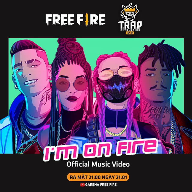 Tiếp nối thành công của những MV triệu view, Free Fire tung nhóm nhạc mới - Ảnh 1.